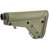 Magpul Industries UBR GEN2 Adjustable Stock - AR15/M4 & AR10/SR25, lightweight and durable, with 8 adjustable positions and cheek weld support, shown in olive drab color.