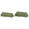 Magpul Industries MAG461-ODG Hunter/SGA Cheek Riser Kit - Adjustable Cheek Height for Optic Configuration, two olive drab green cheek risers for firearms.
