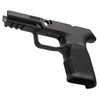Magpul Industries MAG1430BLK EHG SG9 Compact Grip Frame for SIG Sauer P320, black textured polymer pistol grip frame with flared magazine well and reversible magazine release for enhanced firearm ergonomics.