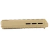 Magpul Industries Magpul MOE M-LOK Hand Guard MAG427-FDE for AR15/M4, lightweight and durable polymer with modular accessory compatibility, shown in flat dark earth color.