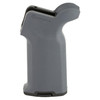 Magpul Industries MOE-K2 Plus Grip MAG532-GRY - Ergonomic AR15/M4 Vertical Grip with Rubber Overmolding, gray textured ergonomic rifle grip for improved handling and control.