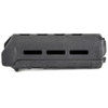 Magpul Industries MAG424GRY Moe M-Lok Handguard Carb Gry, tactical gray M-Lok handguard with slots for accessories on a firearm.