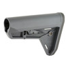 Magpul Industries Magpul MOE SL Mil-Spec Stock - Lightweight AR15/M4 Replacement Buttstock, gray, adjustable with mounting hardware for tactical rifles.