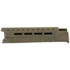 Magpul Industries MAG551-ODG MOE SL Hand Guard for AR15/M4, lightweight and durable with M-LOK slots for versatile accessory attachment, in OD Green color.