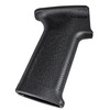 Magpul Industries Magpul MOE SL AK Grip - MAG682-BLK, black ergonomic upgrade for AK47/AK74 rifles with TSP texture, vertical grip angle, made in USA