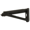 Magpul Industries Magpul MOE AK Stock - MAG616-BLK, black fixed stock with internal storage and comfort features for AK rifles.
