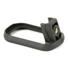 Magpul Industries MAG940-BLK Enhanced Magazine Well for Glock, black polymer magazine release with objective for easier reloading and concealment for Glock Gen 3 G19, G23, G32, G38.