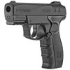 Gamo USA 611139754 GP-20 BB Pistol, black compact pistol with textured grip, ready for shooting at 400 FPS.