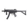 Umarex 2252330 Hk Mp5K-Pdw BB Rifle 400 FPS, black compact airsoft gun with a foldable stock, magazine, and tactical design.