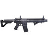 Crosman DSBR, tactical airsoft rifle with adjustable stock, Picatinny rails, and ergonomic grip.