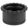 CMMG 55DA296 AR-15 Barrel Nut, black metal component essential for rifle builds and repairs.