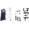 CMMG 38CA6DC LPK 308 BLK - Complete Lower Parts Kit for Mk3 Builds & LR308 Type Lowers, image showing various black and metal small parts and components laid out on white background.