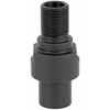 CMMG 57DA53A THREAD ADAPTER PS90, black threaded firearm accessory for attaching suppressors or muzzle devices.