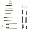 CMMG 55AFF75 PART KIT AR15 LOWER PINS/SPRING, image of assorted pins, springs, and small components for AR15 lower part assembly.
