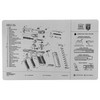 GLOCK AS10064 GLOCK AS10064 11" x 17" Gray Bench Mat for Gen 5 - Durable, Oil Resistant & Efficient AS10064