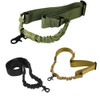 JE Machine Tech TS-SL2 1 Point Bungee Sling, choice of black, tan, or green color with adjustable strap and metal clip for secure attachment