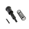 Tiger Rock Inc ARFA AR-15 Forward Assist - Black, firearm accessory with black forward assist, coil spring, and small pin.