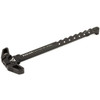 Radian Weapons R0012 RAPTOR SD Charging Handle 762 Black - Ambidextrous & Suppressed Shooting Upgrade, black anodized aluminum charging handle with textured grip and ambidextrous design for AR-15 rifles.