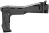 Strike Industries SI-FSA-SPCZ Single Side Folding Adapter for the CZ Scorpion EVO3 and 3Plus, black tactical firearm stock or stabilizer adapter.