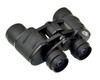 Sniper Wide Angle FOV 8X40 Binoculars with Carry Case & Accessories, close-up view of black binoculars with focus adjustment and objective lenses