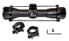 Kexuan KX4X32MC-AG Kexuan 4X32 Compact Scope with 5 Line Reticle and 1" Dovetail Scope Rings [KX4X32MC-AG] KX4X32MC-AG