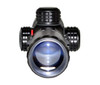 Kexuan KX 4X32MLF-PT Kexuan 4X32 Compact Scope with Red/Green 5 Line Reticle and 1" Picatinny Scope Rings [KX 4X32MLF-PT]