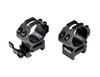 Presma PT-QR30M4 Presma 30mm Quick Release Medium Profile Scope Rings for Picatinny/Weaver Rails [PT-QR30M4] PT-QR30M4