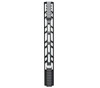 Presma 13" M-LOK Free Float Handguard for 223/5.56 Uppers, black wire-style geometric design with multiple M-LOK attachment slots