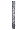 Presma 15" Presma AR-10 LR 308 DPMS LOW Super Light M-LOK Series Free Float Handguard with Partial Top Rail, black firearm handguard with M-LOK slots and front and rear mounting points.