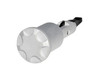 Presma 223/5.56/.308 Forward Assist Assembly, 6082 Anodized Aluminum, Silver, image of a firearm forward assist component with a silver anodized finish.