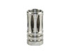 Presma 5/8x24 A2 Flash Hider .308, stainless steel bird cage style muzzle device with multiple vertical slots and a threaded base.