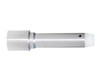 Presma 9mm Extended Length Buffer, 4-inch long, heavier 8.0 oz stainless steel firearm buffer rod with a cylindrical shape and white tip.