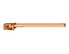 Presma Ambidextrous Charging Handle, gold-colored tactical firearm accessory with a sleek design for Smith & Wesson® M & P 15-22™ rifles.