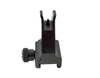 Presma AR Fixed Front Sight Post, High Profile, Aluminum, Black [MDTFS01], front view showing the high-profile aluminum sight post with additional mounting components for AR rifles.