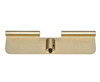 Presma AR15 Aluminum Ejection Port Dust Cover Assembly, Gold, showing the metallic gold finish and the detailed construction of the dust cover.