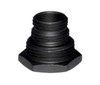 Presma Barrel Muzzle Thread Adapter Converter 5/8-24 RH to 3/4 NPT / 13/16x16 / 3/4x16, black metal gun accessory with threaded connection.