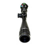 Presma EX Series Professional 4-16X40 Precision Scope AOL, RGB RXR Reticle, 1 inch tube, front view of the rifle scope with adjustable zoom and reticle illumination