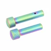 Guntec USA TDP-SET-G2-M-RPVD Guntec USA TDP-SET-G2-M-RPVD Extended Takedown Pin Set (Gen 2) (Matte Rainbow PVD Coated) TDP-SET-G2-M-RPVD