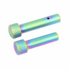 Guntec USA TDP-SET-G2-M-RPVD Extended Takedown Pin Set (Gen 2) (Matte Rainbow PVD Coated)