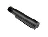 Presma Mil-Spec 6 Position Buffer Tube, Black, cylindrical and metallic firearm component suitable for attaching stock assemblies.