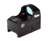 Presma Mini Reflex Red Dot 4 MOA Dot, 8 Brightness Settings [PRRH031], compact black reflex sight with adjustable brightness and lens for aiming enhancement.