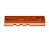 Presma M-LOK to Picatinny Adapter Rail Kit, orange metal rail with multiple slots for firearm attachment.