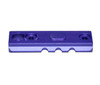 Presma M-LOK to Picatinny Adapter Rail Kit, purple aluminum rail with multiple slots for customizable firearm attachments
