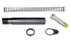 Presma Pistol Buffer Tube Kit, no foam round tube including spring, buffer, stock tube, and attachment rings.