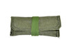 Presma Repro Cleaning Kit for Mosin Nagent 91/30 Rifle and M38, 44, 91/59, T53, compact green fabric roll-up storage case with a green strap.