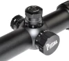 Presma RXR6 6-36X56SFL Professional Series 6-36X56SFL Precision Scope with RGB RXR Glass Reticle, close-up of scope body and adjustment knobs.