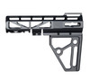 Presma Skeletonized Pistol Arm Brace, Black Anodized Aluminum - a lightweight, durable gun accessory with a skeletal design and black anodized finish.