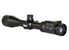 Presma SP Solar Powered Series 3-18X50SFL Precision Scope, close-up view of a black rifle scope with adjustable knobs and reticle illumination features.