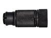 Presma MZ-12-02-B 3 Phrase Krinkov Style Steel Muzzle Brake - 5/8x24, black firearm muzzle device with knurled and threaded design.
