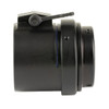 ATN TICO LTV Scope Mounting System – Secure 44mm Thermal Clip-On Mount with 53.4mm Clamp, Matte Black Finish, close-up view of the mounting system for attaching thermal scopes to rifles.